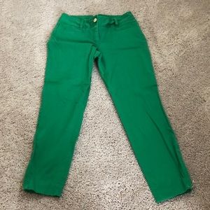 Kelly Green Ankle Length Pants
